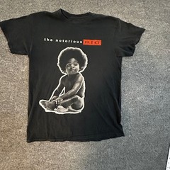 The Notorious B.I.G. T-Shirt Mens Size M Black Ready To Die Graphic Hip Hop Tee