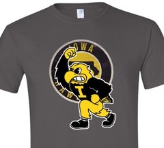 Herky the Hawk – Iowa Hawkeyes – University of Iowa – Toddler, Youth & Adult