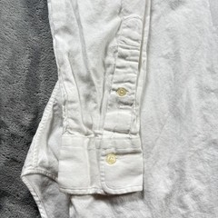 Polo Ralph Lauren Dress Shirt Mens 17 34-35 White Cotton Pleated Formal Classic