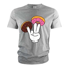 Men’s Funny Donut Fingering Shirt Adult Humor offensive double meaning joke tee