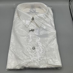 Giovanni Rosmini Shirt Mens Size L White Cotton Button Down Italy