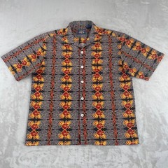 Vintage OTB One Tough Brand Shirt Medium Multi Hawaiian Floral Skate Y2K NWOT
