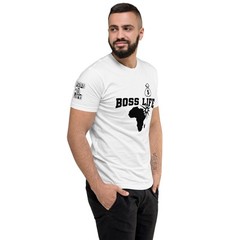 Boss Life African Money, egyptian pharaoh back Short Sleeve T-shirt