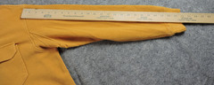 Duluth Trading Mens Large Ribbed Waffle Henley Reach Gussets Shirt Heavyweight