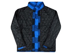 Quilted Lined Flannel Plaid Shirt Jacket Mens Fuzzy Fleece THICK Button Up To 5X