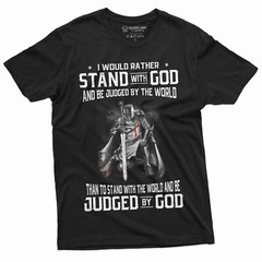 Men’s God Jesus T-shirt Stand by God Tee Shirt Jesus Christian Inspirational Tee