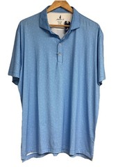 NWT Johnnie-O Featherweight Polo Size XL Palisades Blue Style JMPO101770