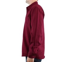 Wrangler Men’s Comfort Flex Shirt Denim Twill Long Sleeve Button Up Regular Fit