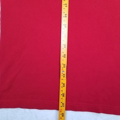 Armani Exchange Men’s Rhinestone Logo Collared Polo Shirt Size Large Red Casual