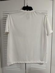Starter Core Tee Men’s T-Shirt White L Logo Crew Neck Short Sleeve Polyester