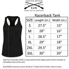 Grunt Style Women’s American Reaper Racerback Tank Top – 2XL – Cardinal
