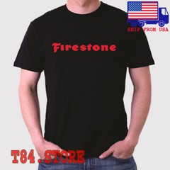 Firestone Tires Company Men’s Black Size S to 5XL