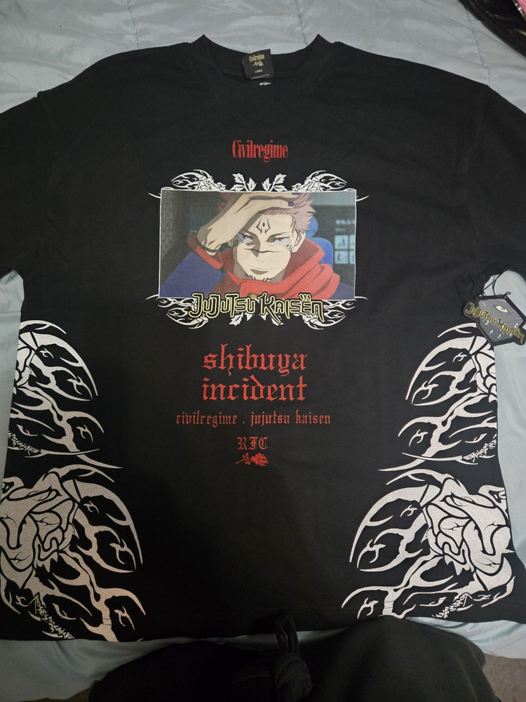 Civil Regime x Jujutsu Kaisen Graphic Black Men’s L