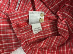 ARIAT Pro Series Shirt Mens XXL XXLT Red Gray White Plaid Pocket Western