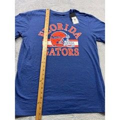 Florida Gators Men’s Large Blue Short Sleeve T Shirt Football Helmet