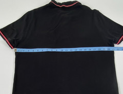 Tommy Hilfiger Men’s Polo Shirt Black Short Sleeve size M