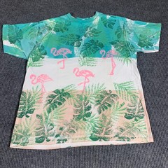 VTG Royal First Class T Shirt Adult 2XL Fits XL Green Paint Single Stitch 90s