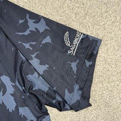 Footjoy Polo Shirt Mens Large All Over Print Blue Golf Pickleball