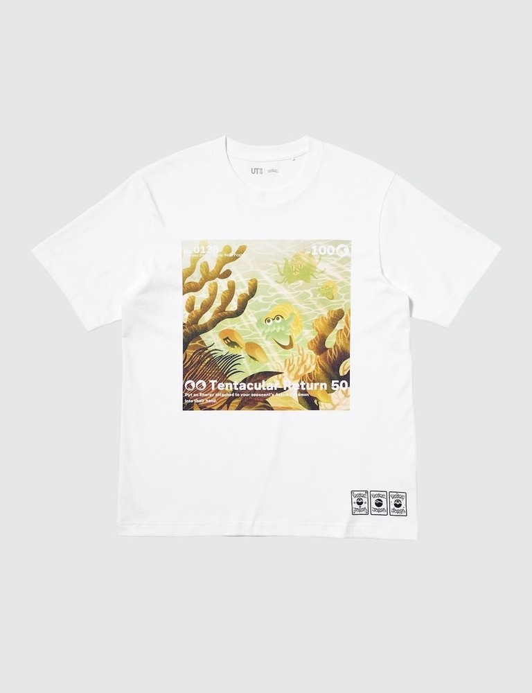 UNIQLO Pokemon 2025 Summer Omanyte Tentacular Return T-shirt Size Large JAPAN
