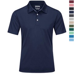 Men’s Golf Sport Polo Shirts Summer Short Sleeve Quick Dry Team Work Casual Tops