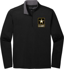 US Army 1/4 Zip Silk Touch Performance Shirt