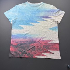 American Eagle T Shirt Men’s XL Blue White Tie Dye Streetwear Skater Casual Tee