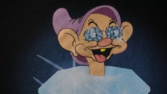 Snow White Diamond Shirt Mens 3XL Black Disney Dopey Seven Dwarfs Graphic Tee