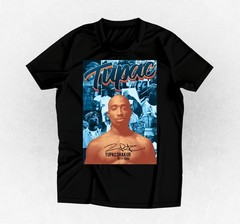 Rapper Tupac graphic t-shirt black or any color and size you choose