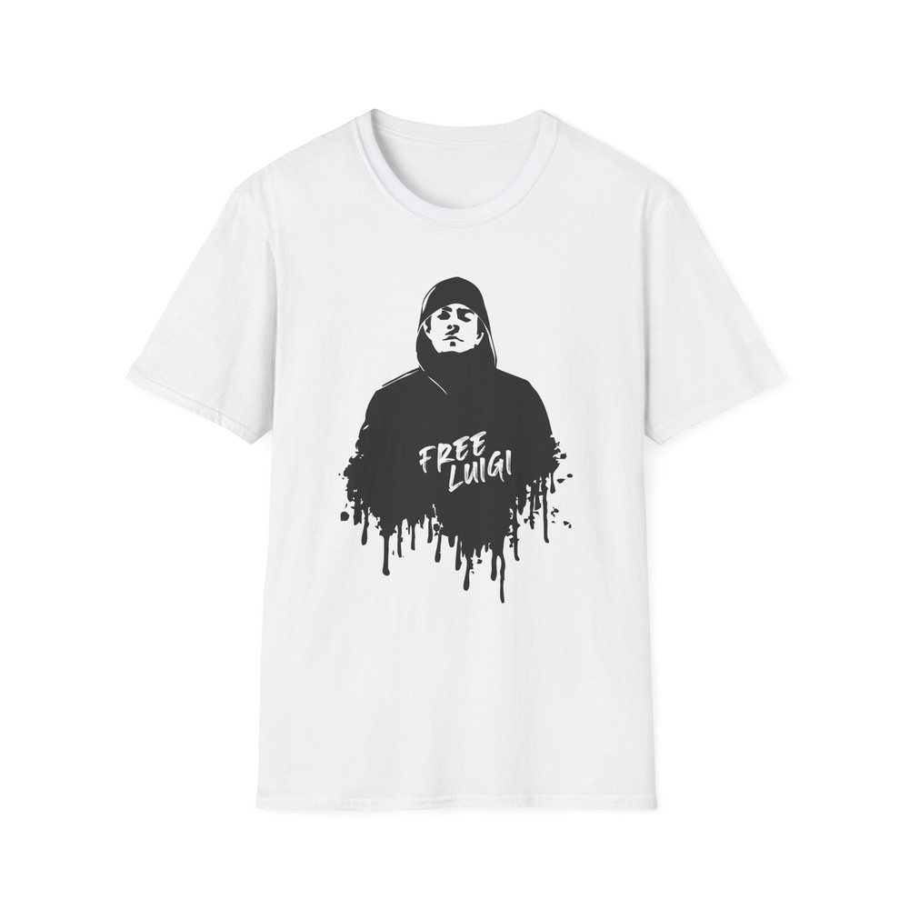 Free Luigi Cool Graphic T-Shirt Statement Tee (Multiple Color Options)