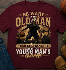 Pro Club Shakawear Big & TalBe Wary of the Old Man Tee Shirt Graphic Streetwear