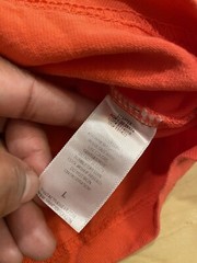 PARADISE Beau Rivage Hotel Casino Spirit Jersey NEW Long Sleeve Shirt L Orange