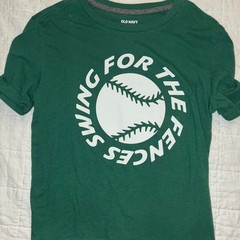 Old Navy Swing For The Fences Baseball Graphic T-Shirt