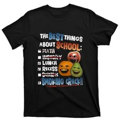 Annoying Orange Crack Shirt The Best Things About School HOT Tshirt