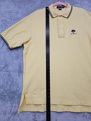 Polo Golf Ralph Lauren Shirt Men’s Large Yellow 100% Cotton Avalon Lakes
