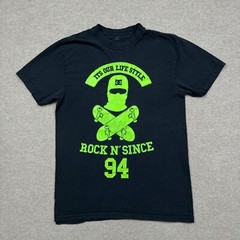 DC Shoes T Shirt Men’s Size S Black Short Sleeve Y2k Skateboarding Graphic Tee