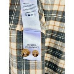 Faherty The Movement Plaid Featherweight Flannel Shirt Mens Large