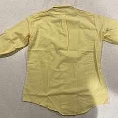 VTG Beau Brummell Shirt Mens 15.5 /32 Long Sleeve Yellow Duck Embroidery NWOT