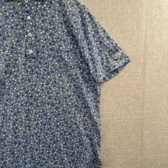 Polo Golf Ralph Lauren Princeville Makai Polo Shirt Medium Blue Floral Cotton
