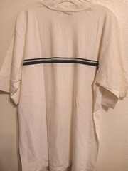 QuikSilver T Shirt Men Beige V Neck XL Short Sleeve