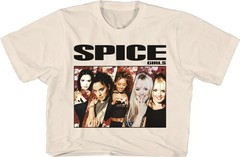 Spice Girls – Spice Girls – Group Photo – 21″ Cropped T-Shirt – Small Natural 20