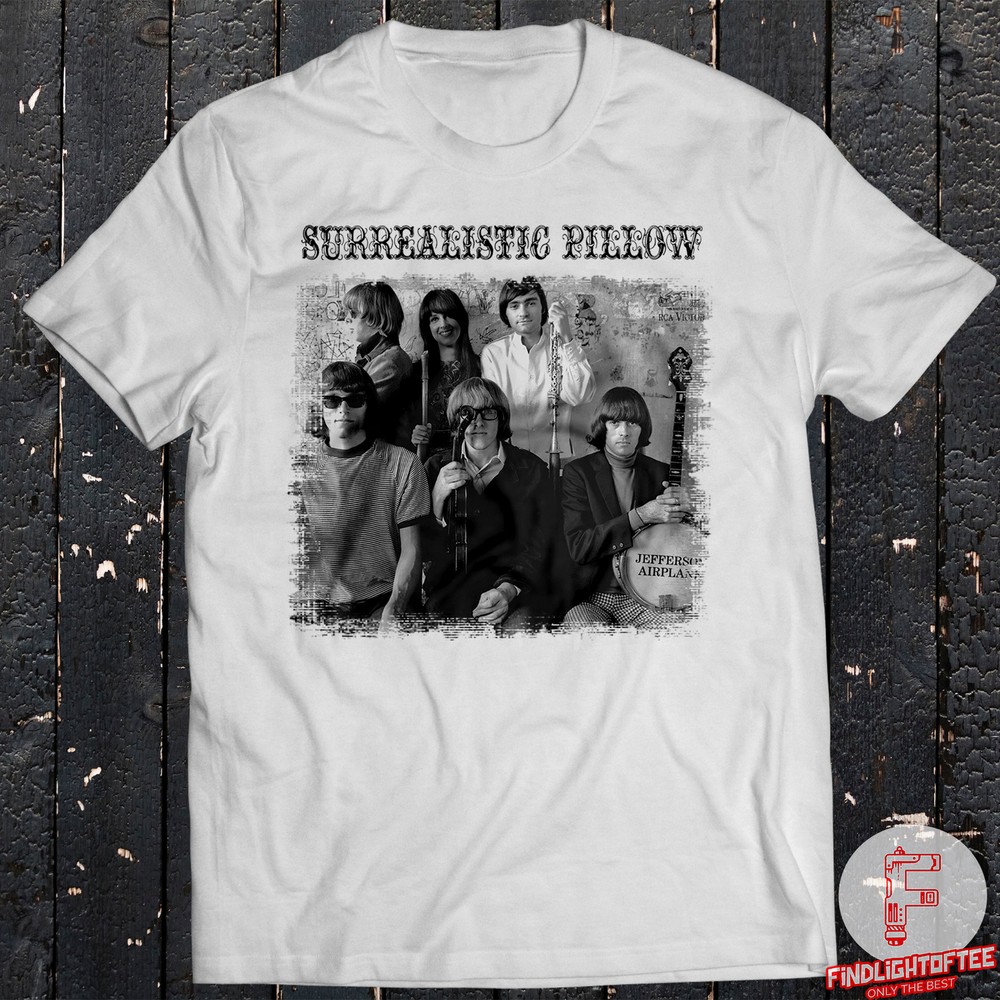 Surrealistic Pillow Jefferson Airplane T-Shirt She Has Funny Cars My Best Friend