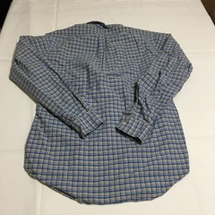 Ralph Lauren Men’s Small Long Sleeve Button Shirt Blue Plaid Custom Fit