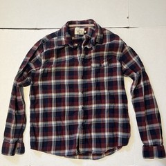 Normal Brand Men Size M Button Front Long Sleeve Shirt Plaid