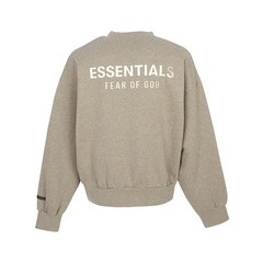 FEAR OF GOD Essential Fleece Sweatshirt 192SP252043F HOMESTEAD HEATHER NEW ITEM