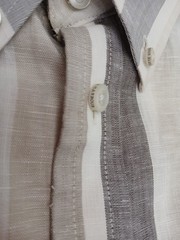 Blue Harbour Large Linen and Cotton Short Sleeve Shirt Button Down Collar 41-43″