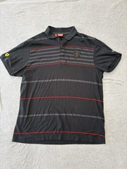 Mens Puma Ferrari Scuderia Polo Shirt XXL Shield Logo Casual Classic Formula 1