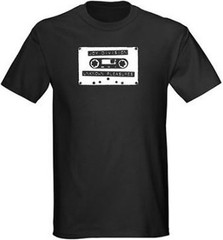 Retro Joy Division Unknown Pleasures on Tape Tee Shirt