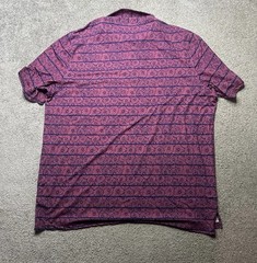 Reyn Spooner Shirt Mens 2XL Hawthorne Hawaiian Short Sleeve Polo GOLF