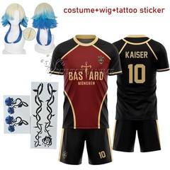 Blue Lock Bastard München Jersey Set | Anime Jersey & Shorts for Fans