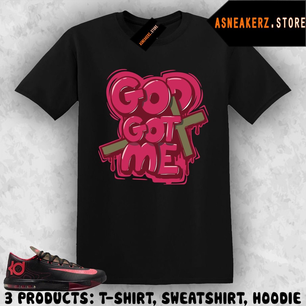 Tee Shirt Matching KD 6 Meteorology 2026 To Match Sneaker God Got Me T-Shirt